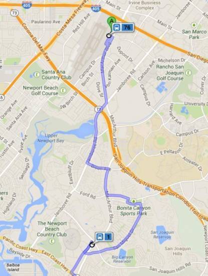 John Wayne Airport to Laguna Beach Transit John Wayne Airport to Laguna Beach Transit